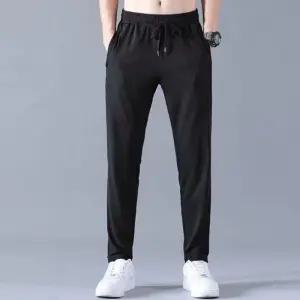 남자 아이스 팬츠 여름 작업바지 허리밴딩 쿨팬츠 남자편한바지