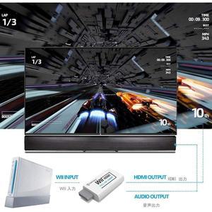 포트홀릭 WII에서 720P WII 호환되는 HDTV와 모드 출력을 장치 NTS 디스플레이 지원 HD 1080P로 HDMI 오디오 변환기 모든 WII 모니터 갖춘 어댑터 5MM