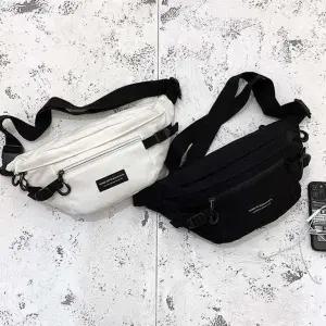 남여 크로스바디백 힙팩 미니보조핸드폰가방 허리가방Y