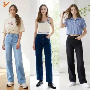 [ACP]여성레트로와이드핏 스판데님팬츠 3종중 선택