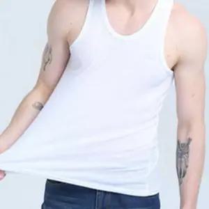 (올핀)남자 민소매 고탄력 런닝 메리야스 기본 무지