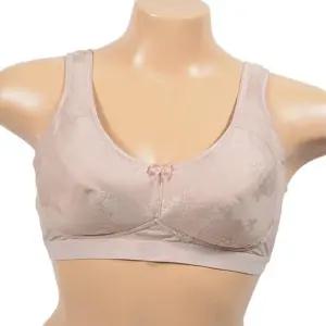 (올핀)큰가슴브라 노와이어 고급자가드 편안한 엄마브래지어 50대선물