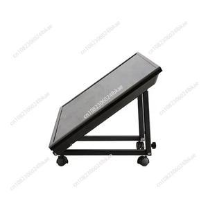 32-65 인치 낮은 높이 TV 스탠드 이동식 삼각대 무대 스크린 카트 평면 최적한 냉간 압연 시트 소재