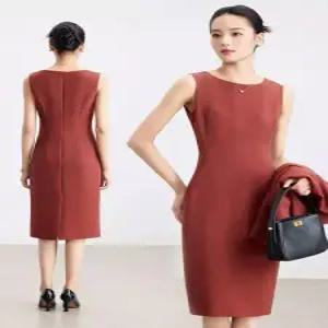 원피스 치마 여성용 롱 오피스룩 이너 코디 민소매 나시 정장 스포M1