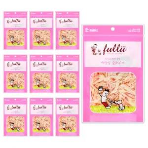 (캐티맨 맛살 2봉) 아스쿠 후루루 게맛살 슬라이스 30g 10개