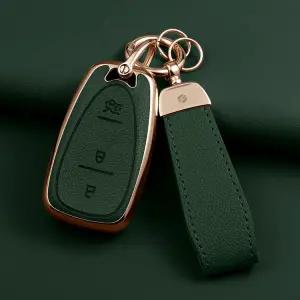 하코 트랙스 가죽 차 키 케이스 커버 홀더 스마트키