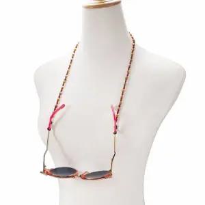 TBZ 자연주의 안경줄 마스크스트랩 비즈 레드 안경줄 원목