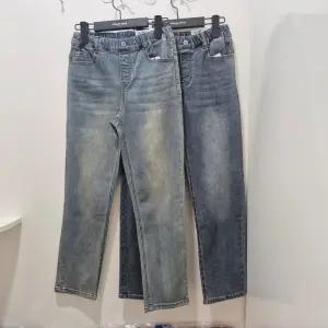 [행복한백화점][행텐주니어]여아 풀밴딩 스트레이트핏 데님팬츠 1453015560210