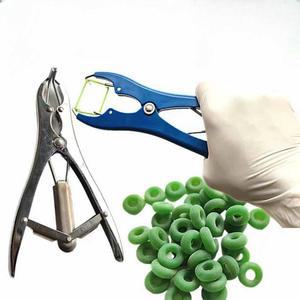 클램프 염소 돼지 거세기 수입원 꼬리 펜치 도구 1개 세트 뺀찌 끼우는 강철 거세링