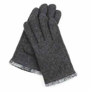 TBZ 모직 누빔 심플 무지 남자장갑 남성가죽장갑