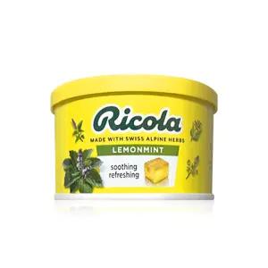 Ricola AG 리콜라 스위스 허브캔디 레몬민트맛 100g, 1개 - R