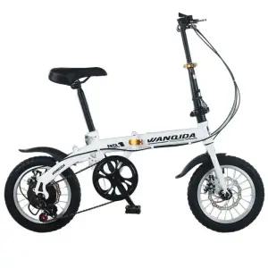 접이식 미니벨로 14인치 클래식 휴대용 초경량 자전거
