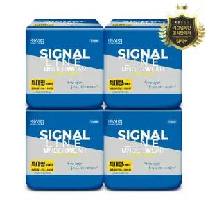 시그널라인 시그널라인 언더웨어 팬티형 성인기저귀 특대형 4팩(40매)