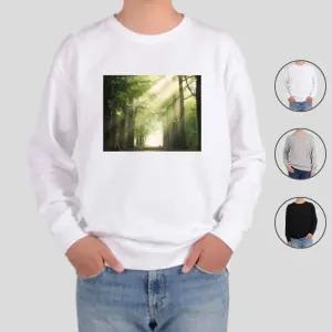 맨투맨 전색상 자연풍경 나무들 사이로 HEALING6 IYg8+4WDl