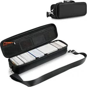 5개의 칸막이가 있는 프로케이스 트레이딩 카드 보관 케이스 휴대용 스토어 1200장 내구성 게임 여행 박스