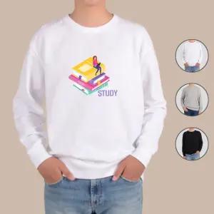 기모맨투맨 독서 공부 그래픽 학생 Gpz9+3nhV