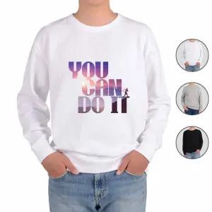 맨투맨 전색상 유캔두잇 YOU CAN DO IT 디자인 ZWy9+8kgx