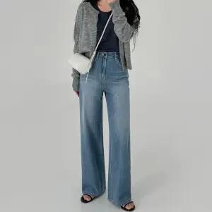 [에이와비] [140.150ver] #AWABMADE:_스텐드링사와이드롱팬츠 -키작녀/기장선택/1color/3size