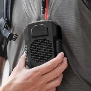 휴대용 목걸이스트랩 허리클립 USB 케인 선풍기 허리 보조배터리 선풍기 근로자의날 오천