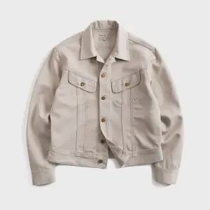 부기홀리데이 14 WOOL BLEND TRUCKER JACKET oatmeal 3449526 417328