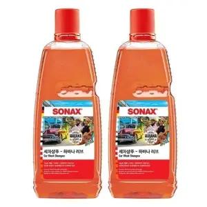 소낙스 세차 샴푸 하바나 러브 1L 2개