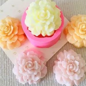 업위드 카네이션 몰드 캔들몰드 석고방향제틀