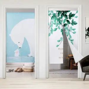 바란스 가림막커튼 창문가리개 주방 현관 중문 베란다