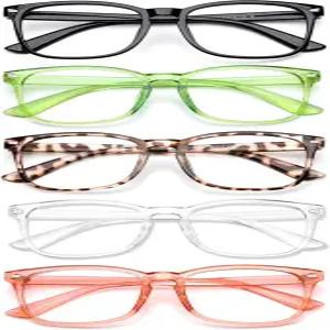 여성용 WINTOOO 블루 라이트 글래스 99 차단 안경 컴퓨터 게이밍 TV 폰 화면 사각 프레임 눈의 피로 및