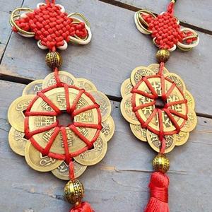 [2개구성] 전통 액운차단 노리개 행운 재물운 장식 EWFIKQ53