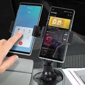 차량용휴대폰거치대 듀얼 홀더 태블릿 회전형 조절식 스마트폰 차량용핸드폰거치대 2in1 스마트폰거치대