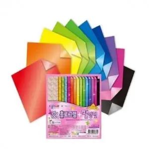 색종이 펄양면 무늬색종이 홀로그램 어린이만들기재료