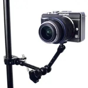 카메라 스마트폰 스탠드 액션캠 조절형 카메라 관절형 클램프 고정형 거치대 캠코더 촬영용 다용도 핸드폰