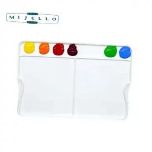 미술 재사용 어린이용 사각 작업용 전문가용 다용도 물감 아티스트 팔레트 아크릴 작업 휴대용 팔레트