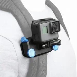 벨트용 거치대 액션캠 자전거 숄더 클립 벨트 클립형 백팩 카메라 클립 액션캠 가방