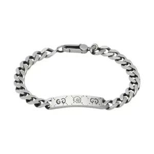 (케이스,쇼핑백포함)(공식매장AS가능)선물포장  고스트 체인 팔찌 실버 455321