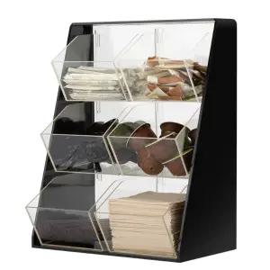 커피 캡슐 보관함 홈카페 보관 탕비실 디스펜서 사무실 카페용품 티백 카페