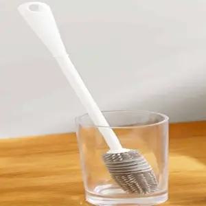 실리콘 깊은병 세척솔 젖병솔 긴텀블러솔 텀블러솔 물병세척솔 실리콘세척솔