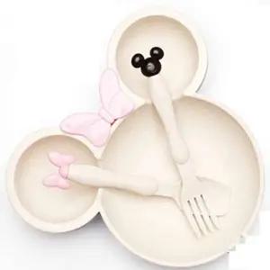 유아 캐릭터 컬러 식판세트 유아접시 어린이식판 식판접시 아기식기 아기접시