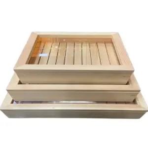 나무상자 네타박스 스시보관 숙성함 트레이 그릇