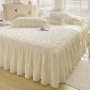 침대 스커트 3 공주풍 아이스 여름 침구커버세트