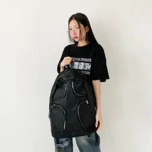 [신상오픈런]아메카지 블록코어 지퍼 빅사이즈 대용량백팩 책가방 (31657965)