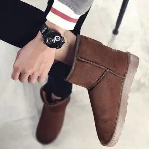 [룽스]방한화 신발 남자부츠 털부츠 남자방한화