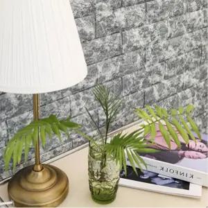 단열벽지 롤형 접착식 폼블럭 마블링 그레이 100cmx220cm 인테리어벽지