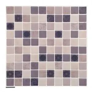 타일스티커 바둑판 벽시트지 부엌시트지