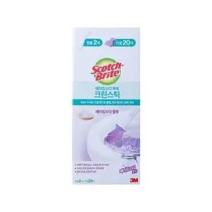 스카치 브라이트 베이킹소다 변기 크린스틱 2개_24649042