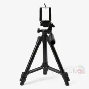 스마트폰 3단 삼각대 블랙 셀카삼각대 수직촬영거치대 휴대폰삼각대 삼각대셀카봉 핸드폰촬영거치대