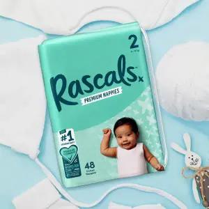 라스칼 프렌즈 프리미엄 밴드형 2단계 1팩 소형기저귀