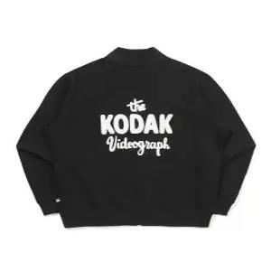 코닥 KODAK RGB 트랙 집업 자켓 BLACK