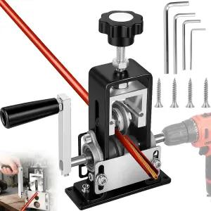 수동 와이어 스트리핑 기계 게이지 0041 구리 스트 폐기 스크랩 재활용을 위한 드릴 구동 핸드 크랭크 도구