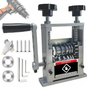 수동 와이어 스트 기계 드릴 구동 핸드 크랭크 도구6채널 및 5개 블레이드 포함 006065인치 스크랩